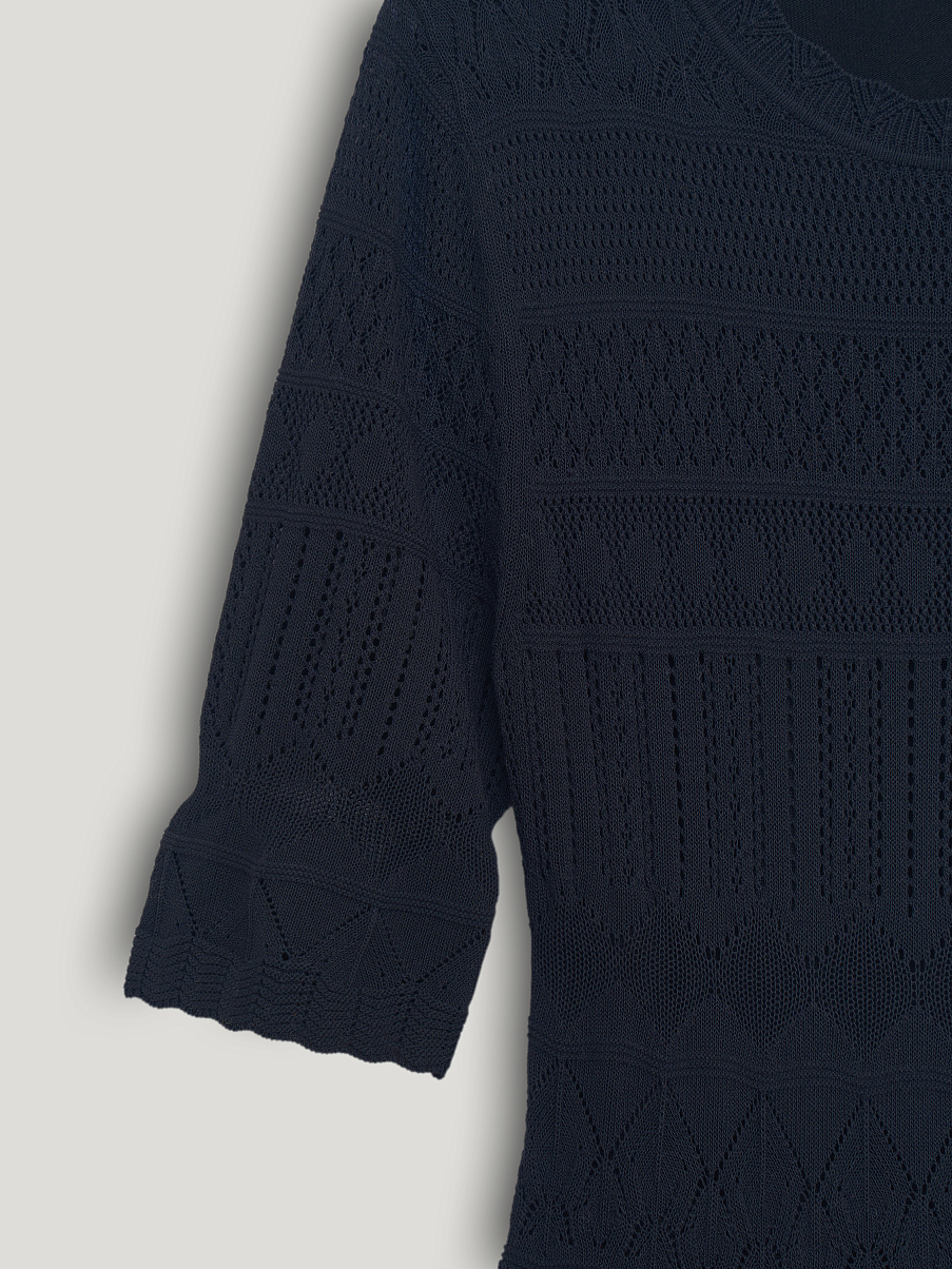 Платье трикотажное миди