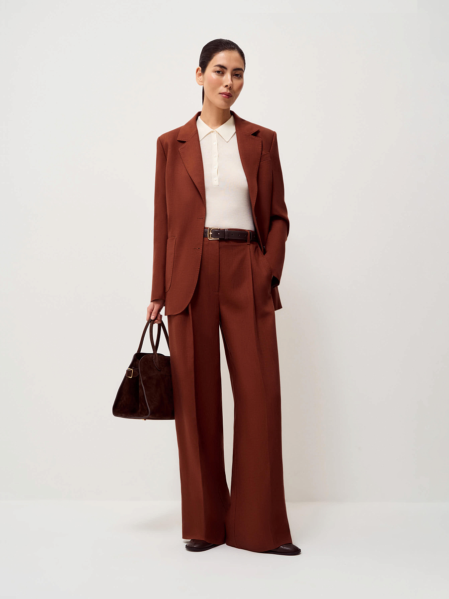 Жакет из тенсела и льна