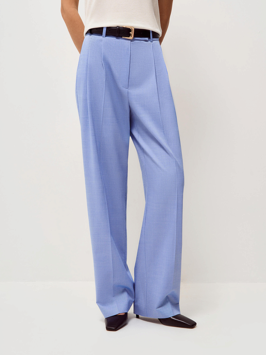 Брюки из костюмной ткани