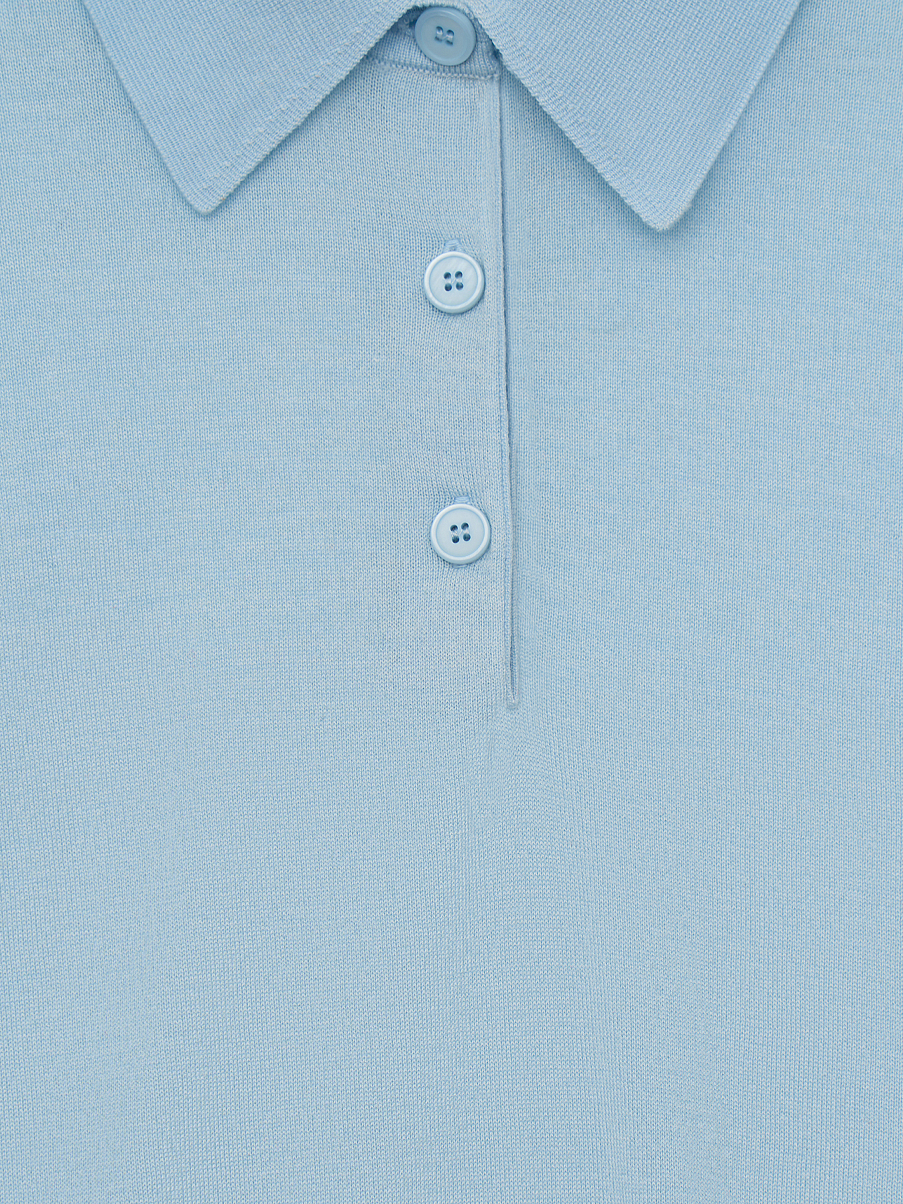 Топ из шерсти и тенсела