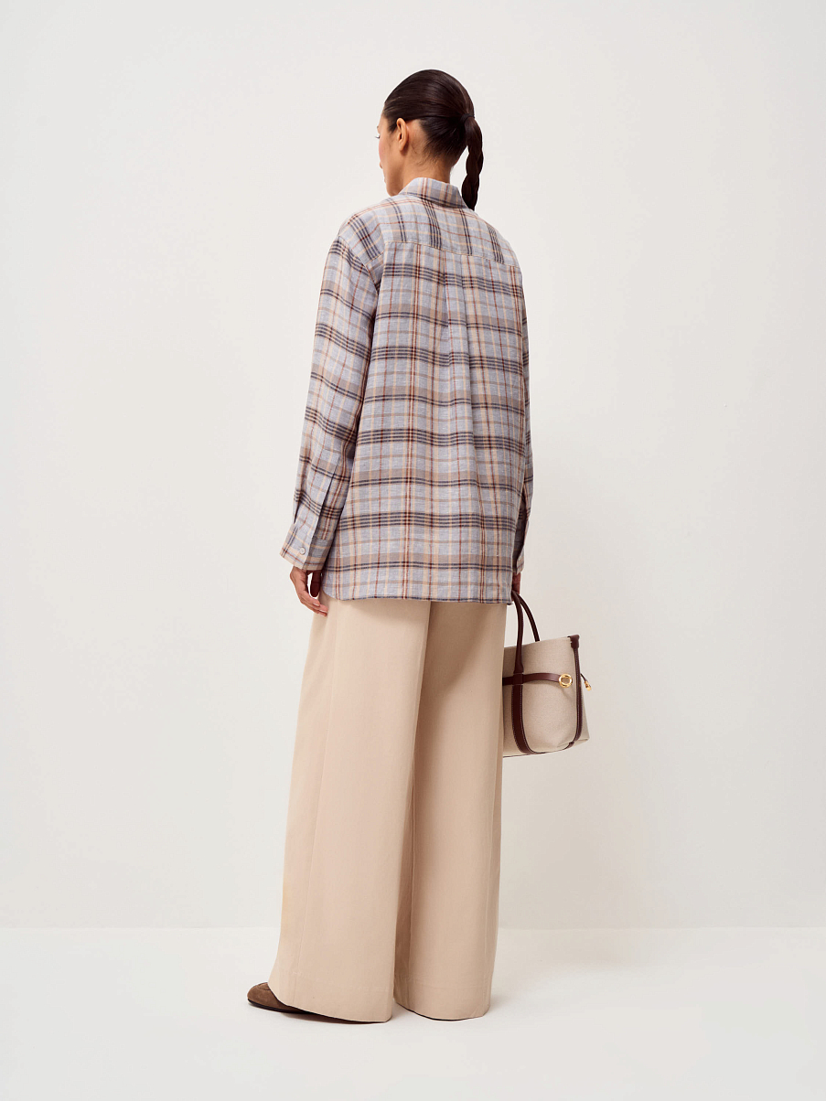 Рубашка из льна