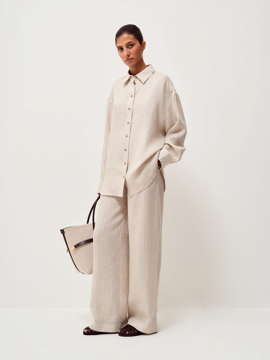 Рубашка из льна