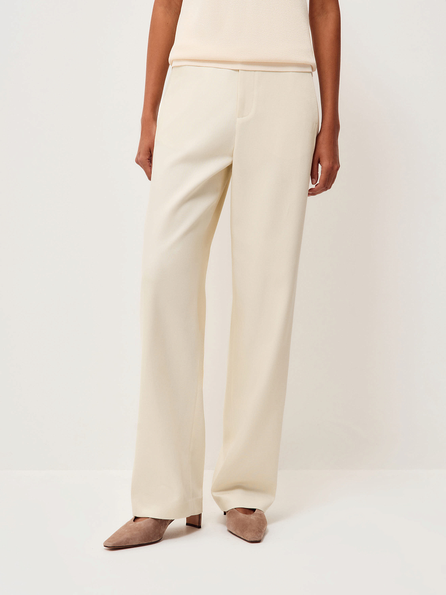 Брюки из тенсела и хлопка