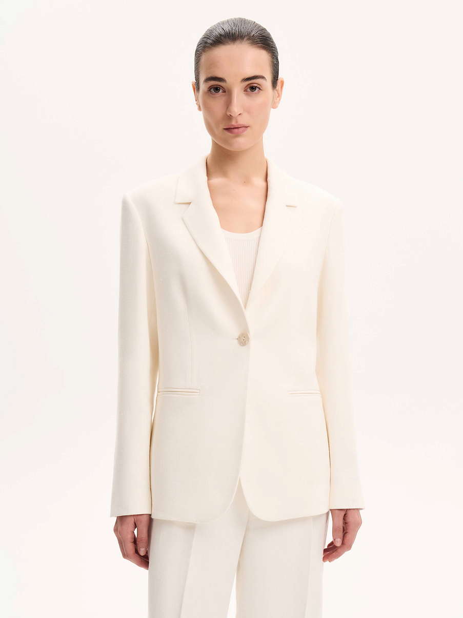 Жакет из итальянского льна Manteco®