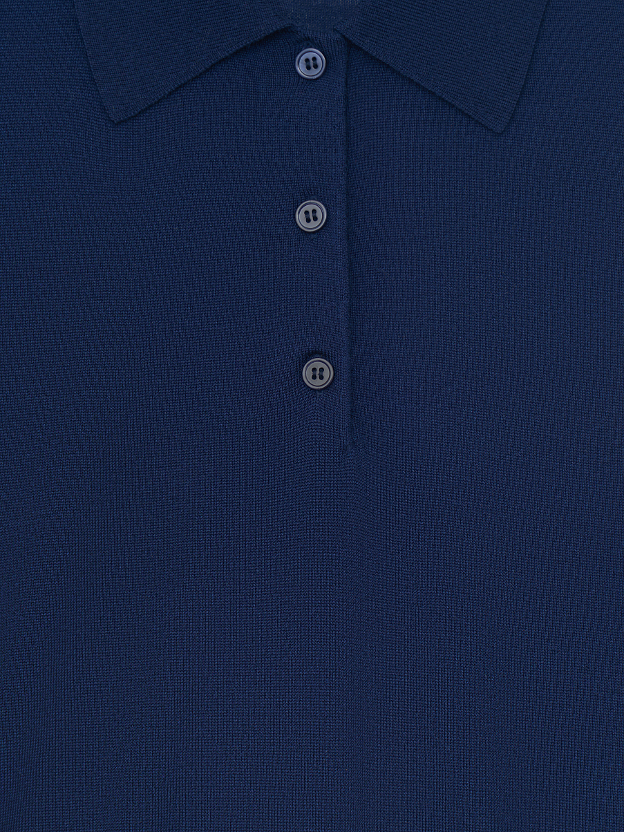 Топ из шерсти и шелка