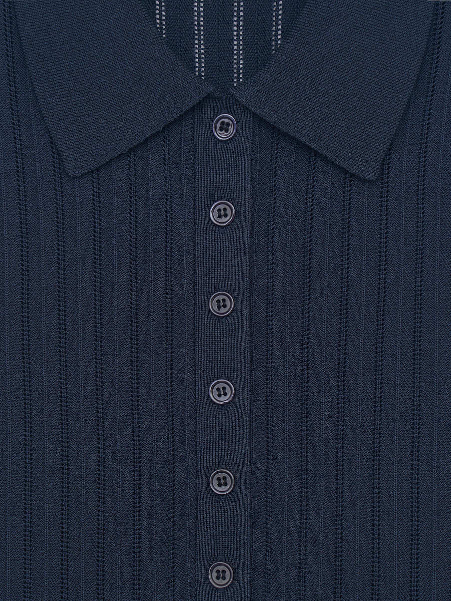 Топ из вискозы с шелком