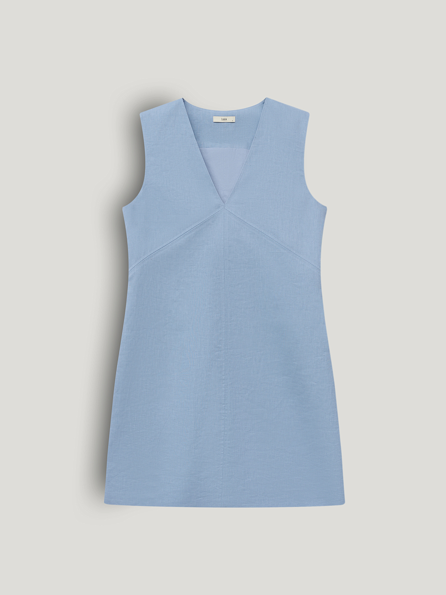 Платье изо льна