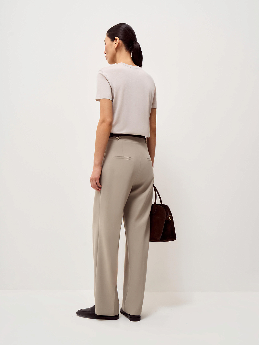 Топ из лиоцелла и шерсти