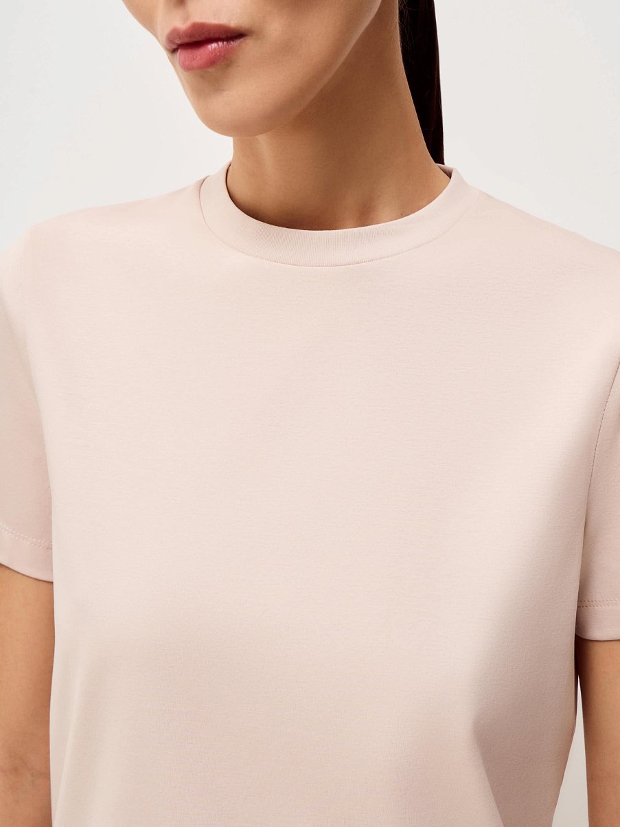 Футболка базовая с шелком