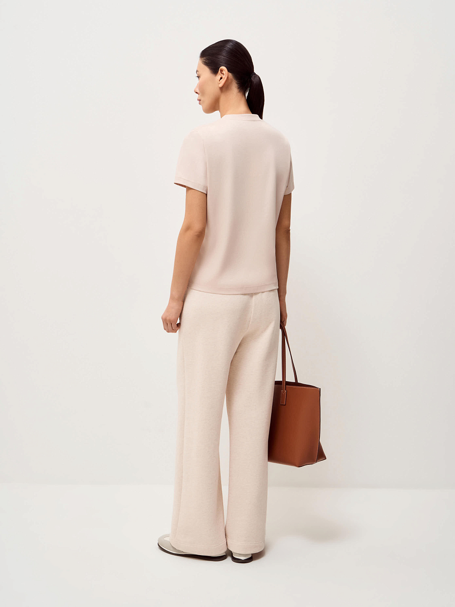 Футболка базовая с шелком