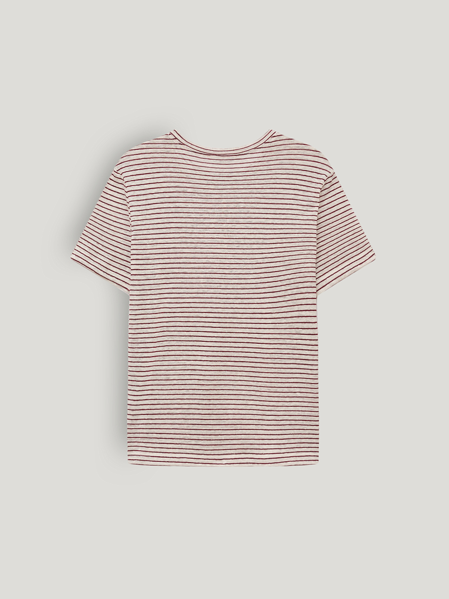 Топ из смесового льна