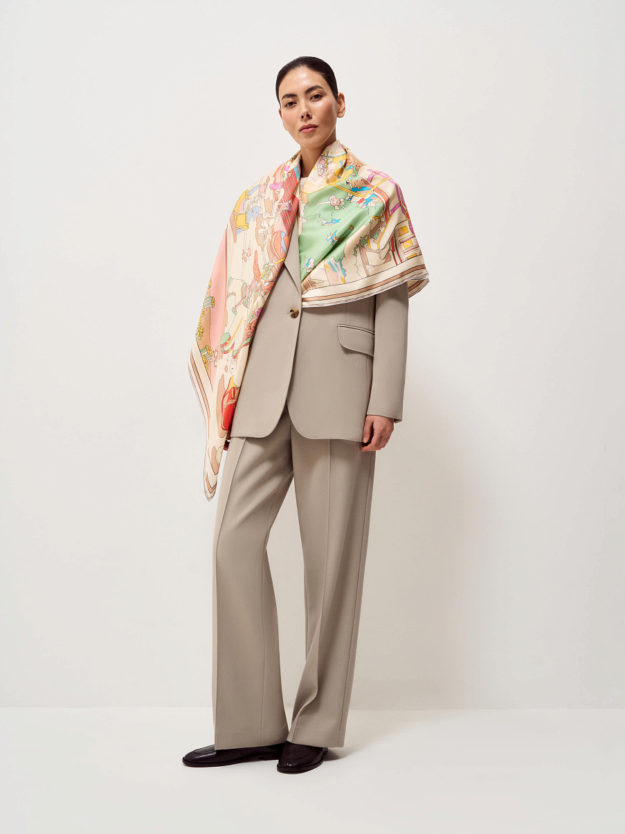 Платок из шелка