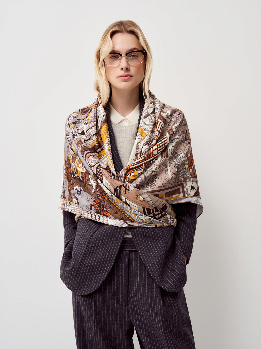 Платок из шелка