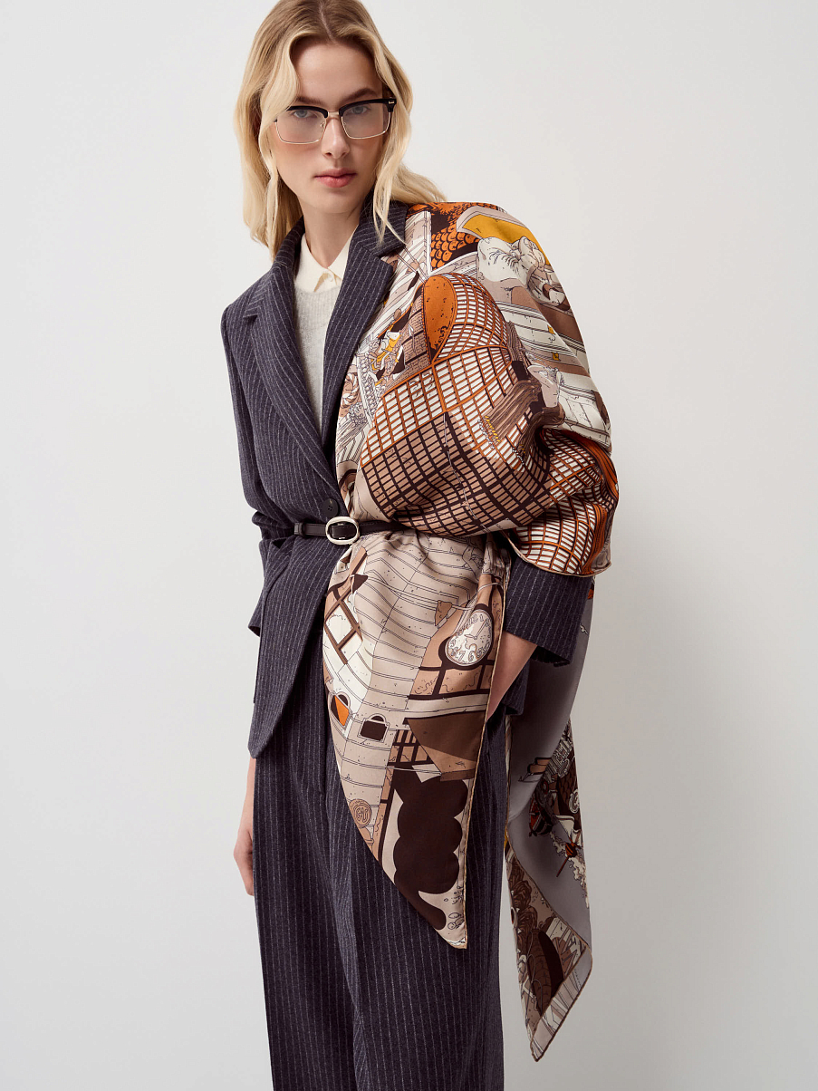 Платок из шелка