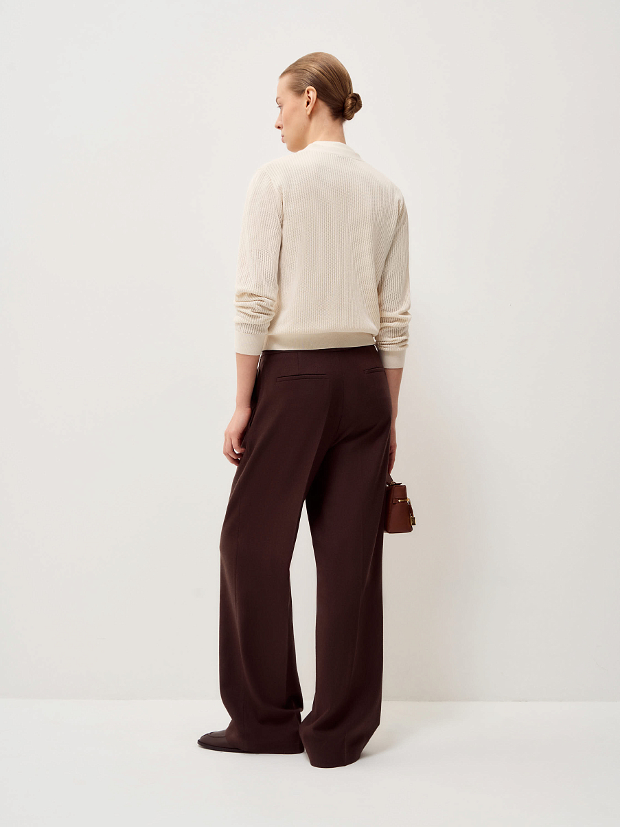 Кардиган из тенсела с шелком