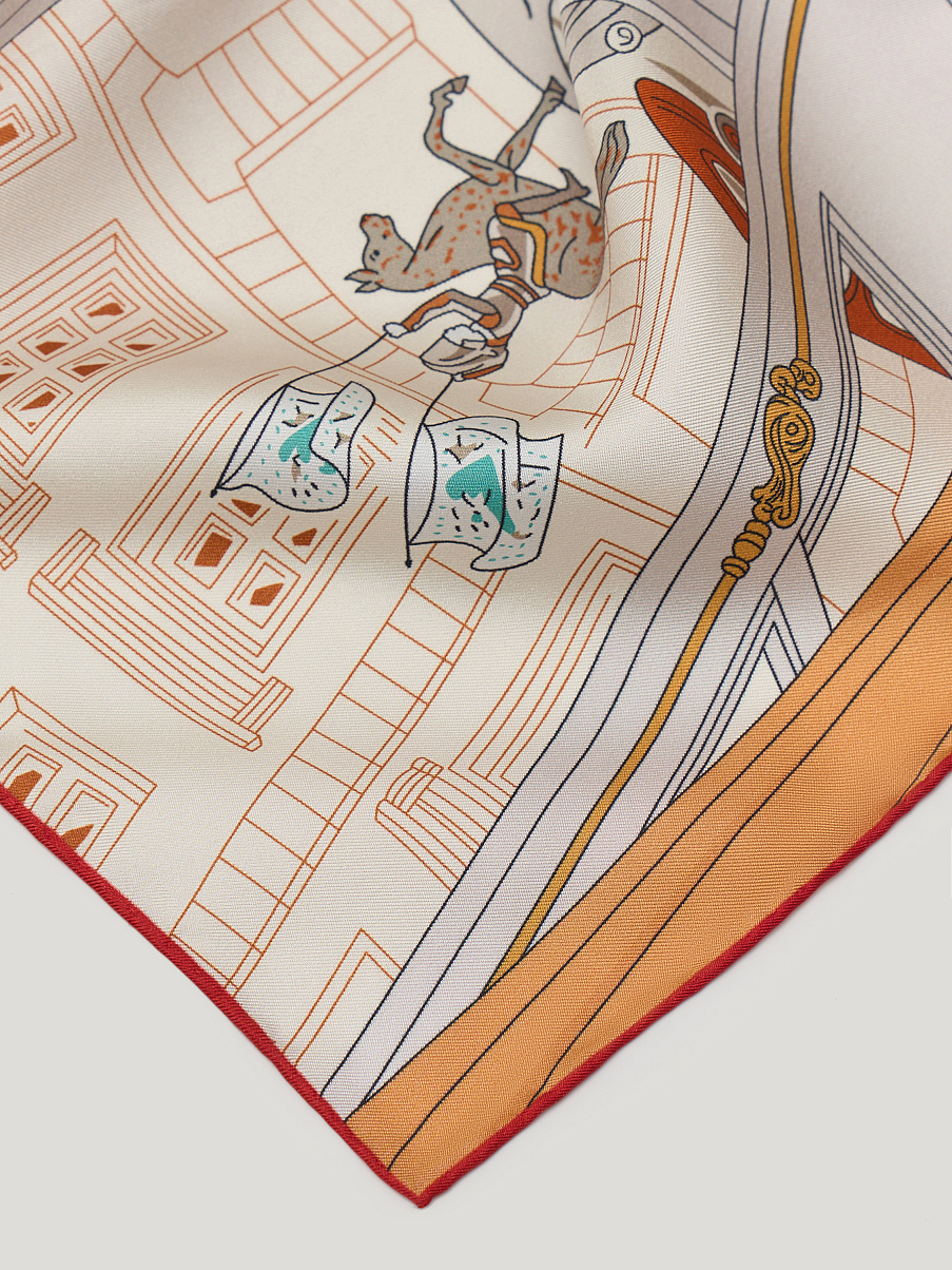 Платок из шелка