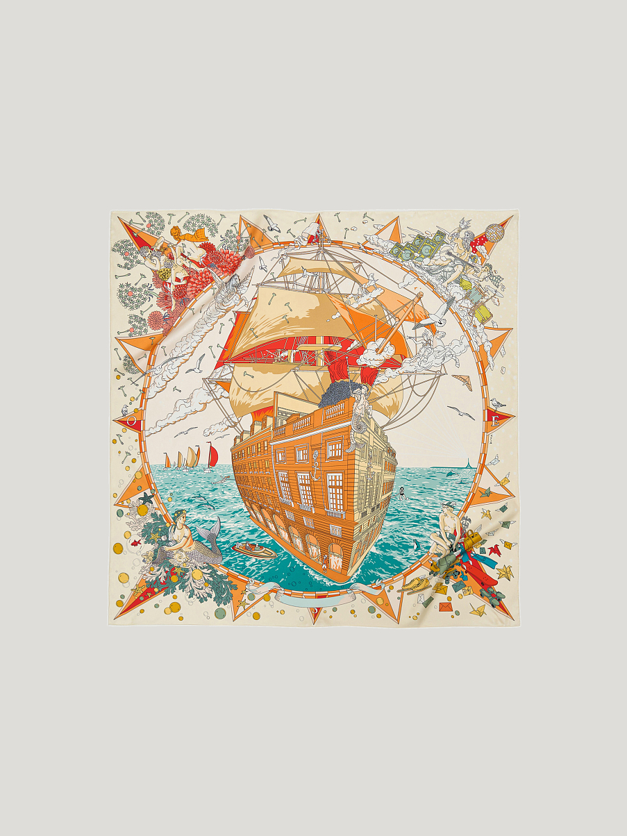 Платок из шелка