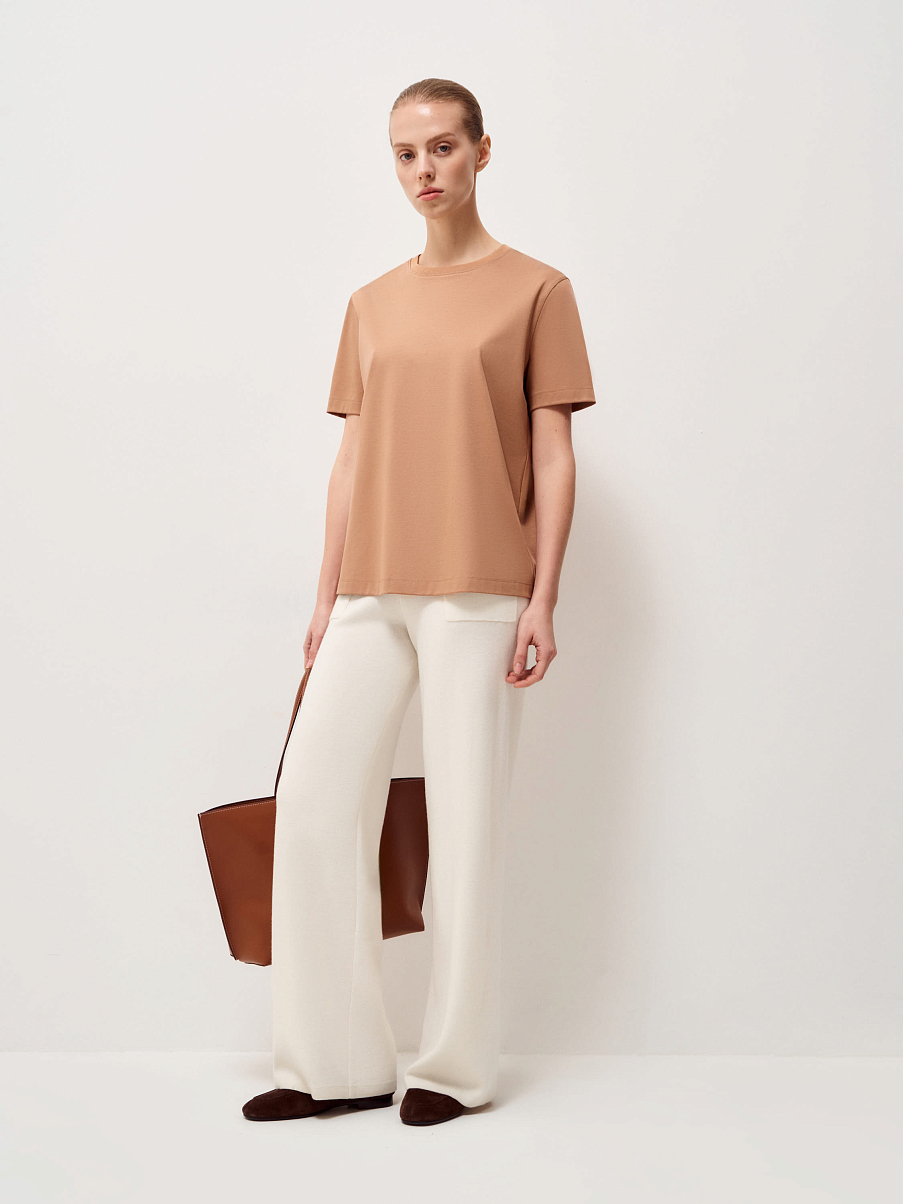 Футболка с шелком