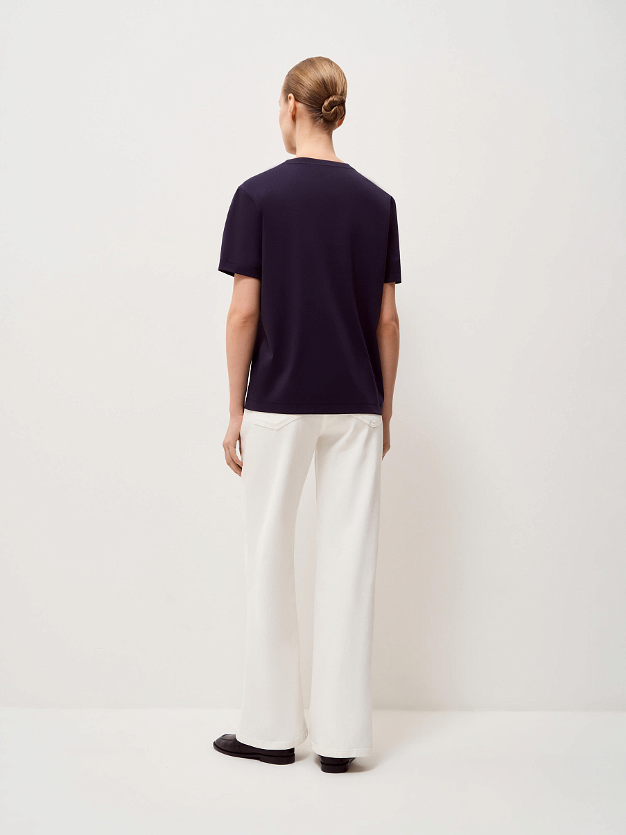 Футболка с шелком