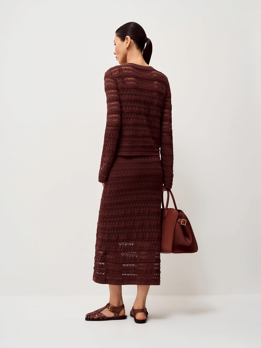 Кардиган вязаный