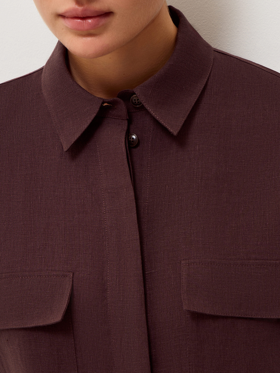 Рубашка изо льна