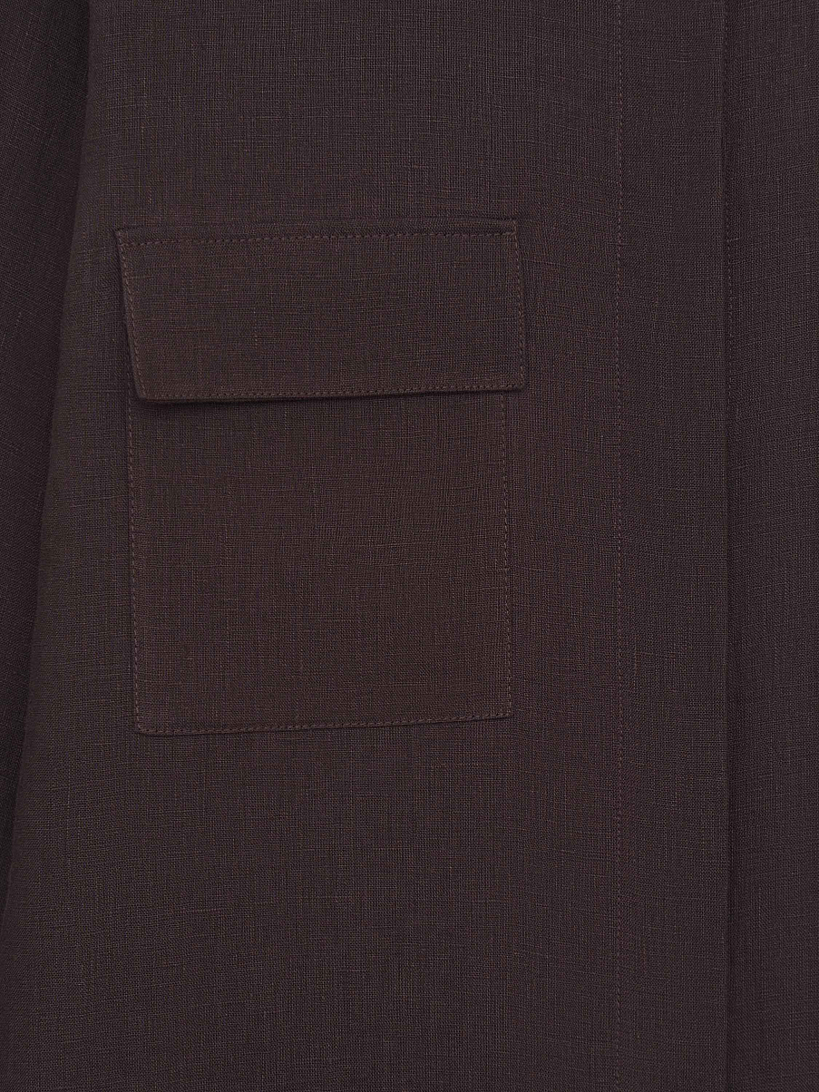 Рубашка изо льна