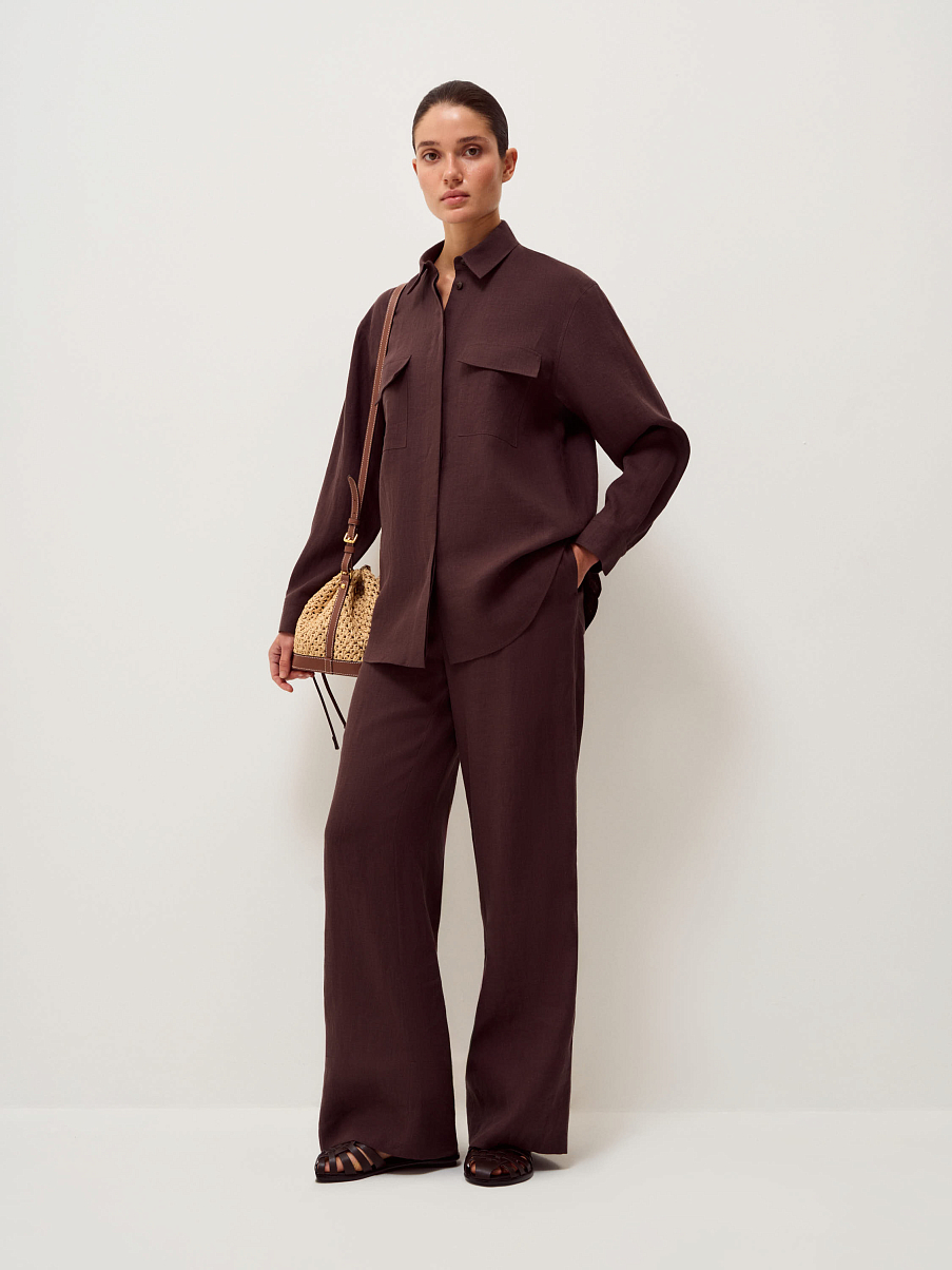 Рубашка изо льна