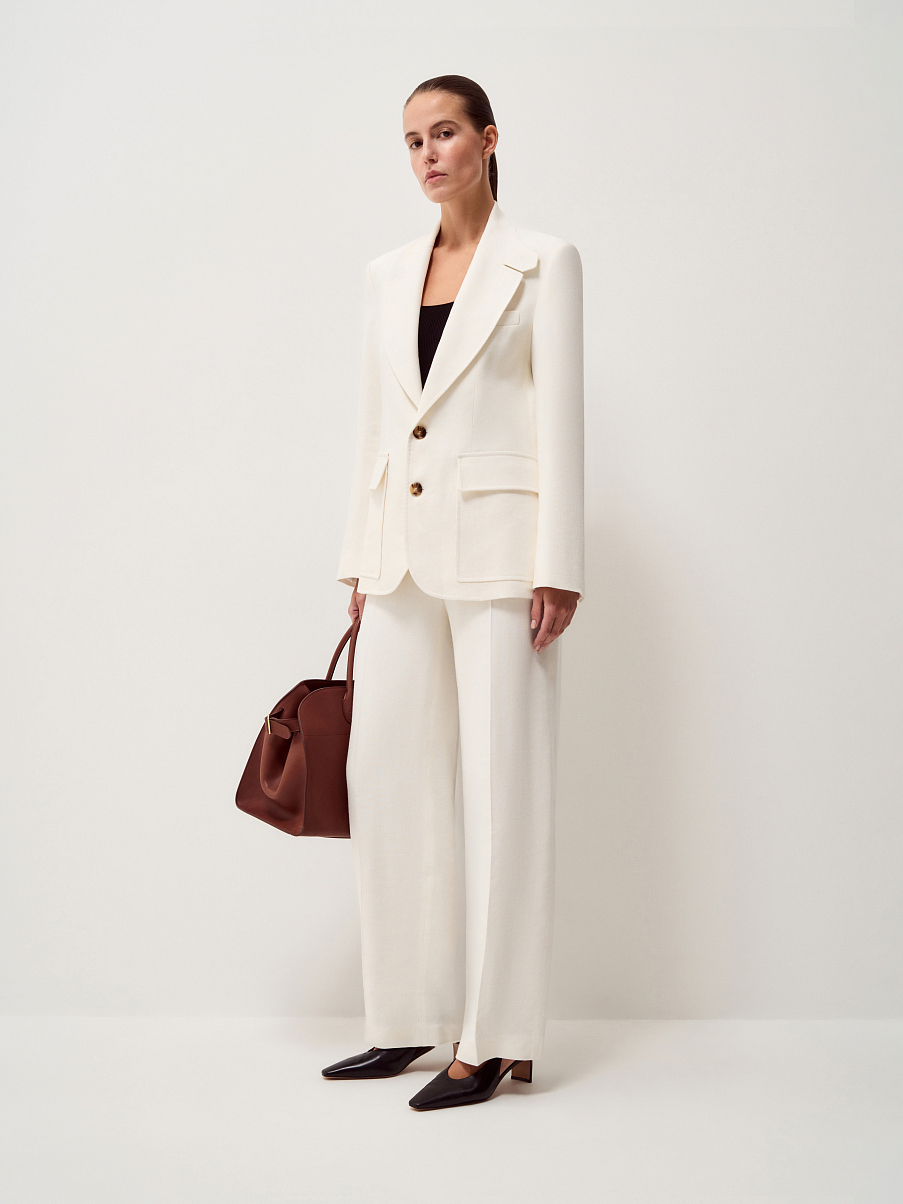 Жакет из итальянского льна Manteco®