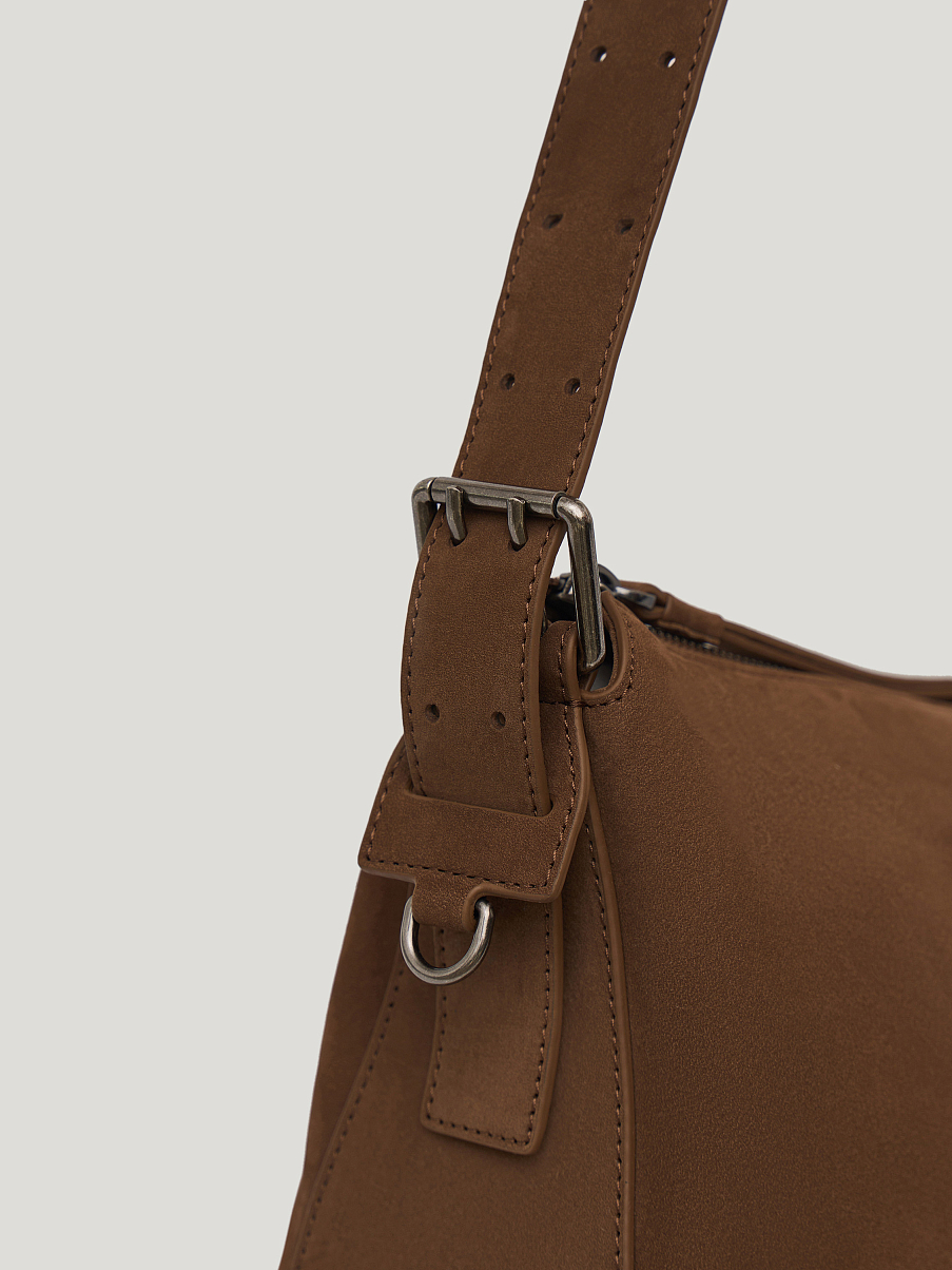 Сумка из натуральной замши