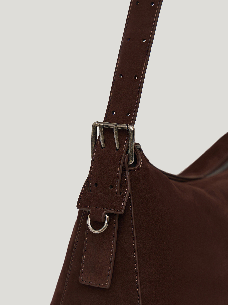 Сумка из натуральной замши