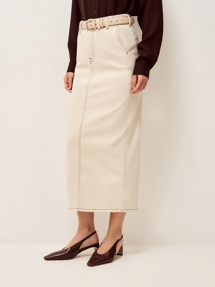 Юбка из денима