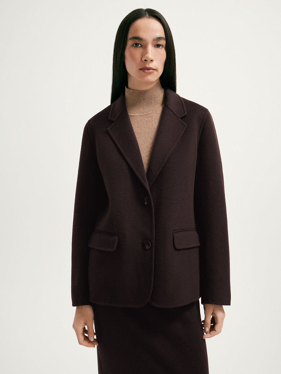 Пальто из шерсти мериноса