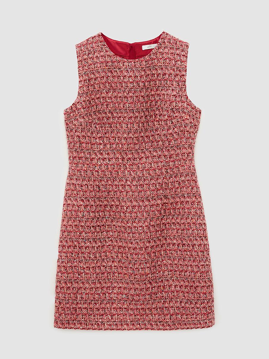 Твидовое платье-футляр