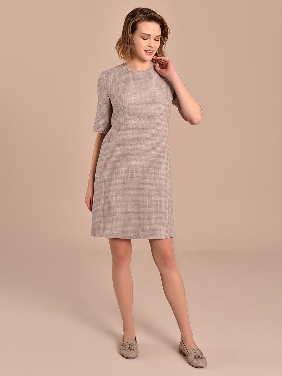 Твидовое платье