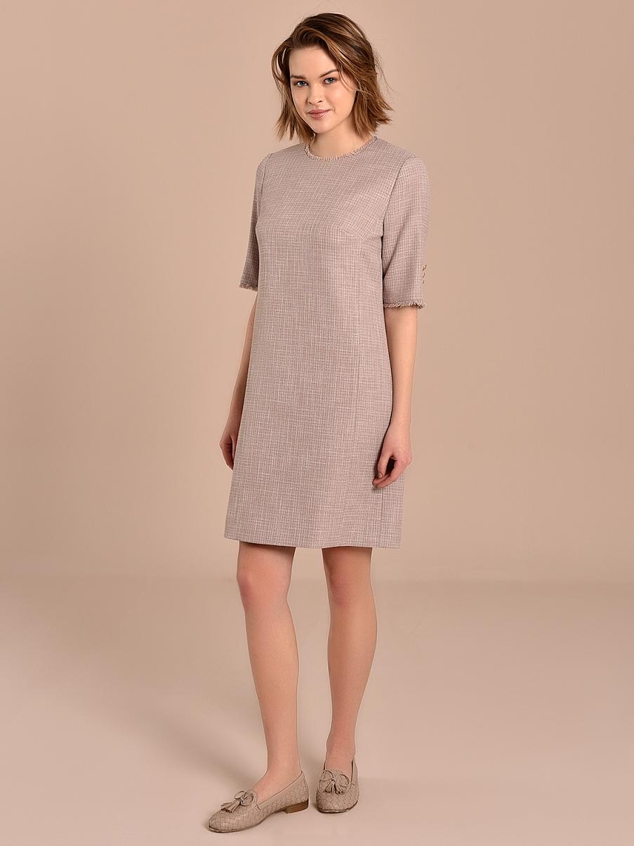 Твидовое платье