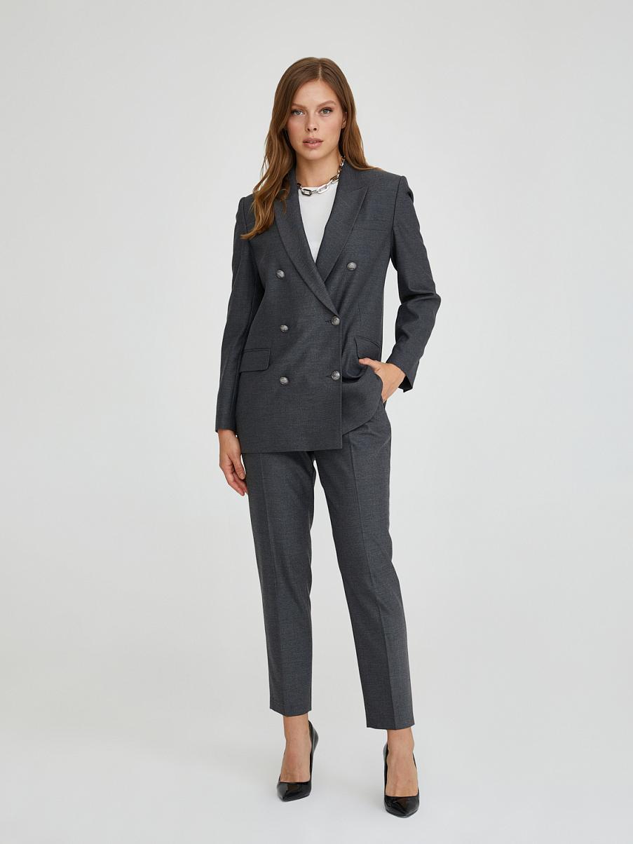 Костюмные брюки с шерстью