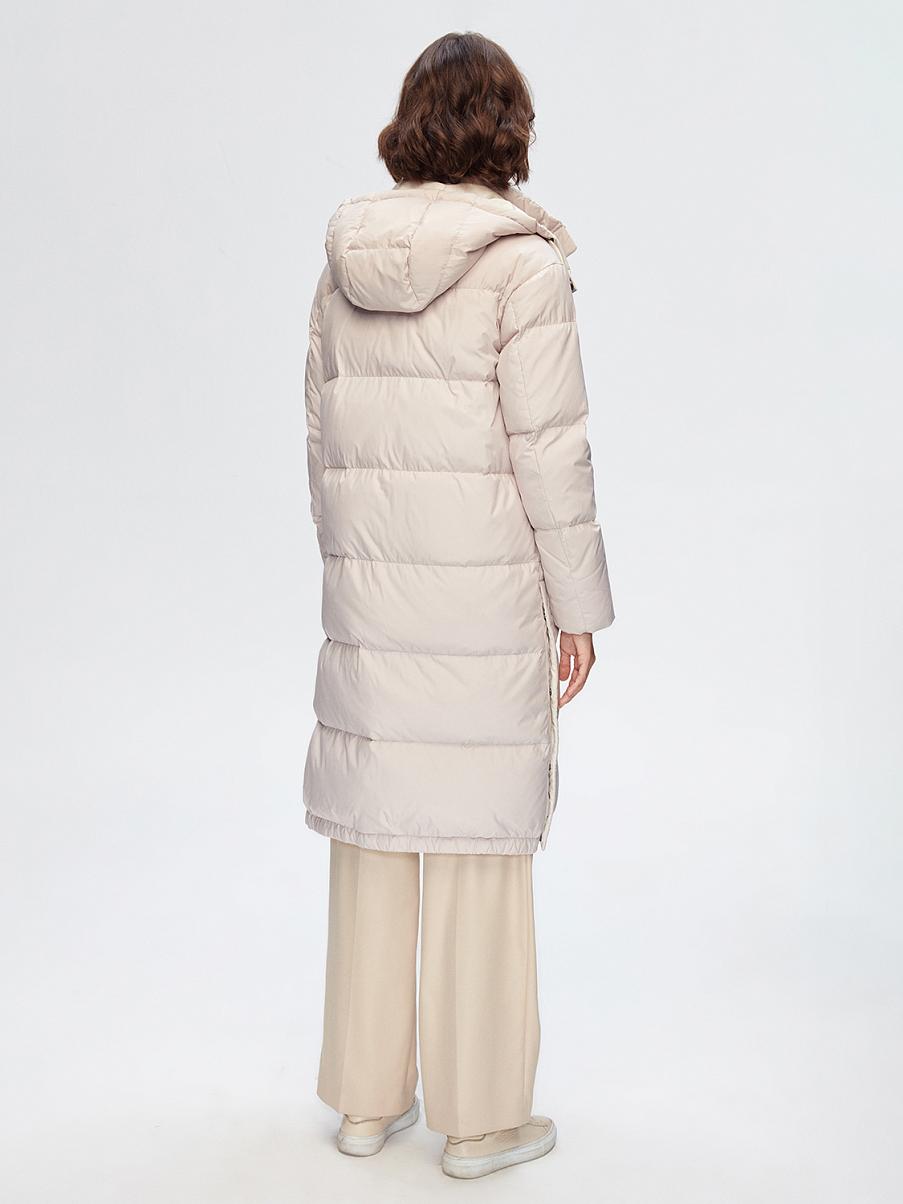 Пуховик с наполнителем из пуха и пера