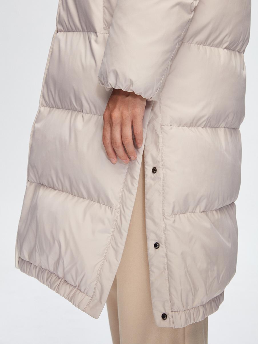 Пуховик с наполнителем из пуха и пера