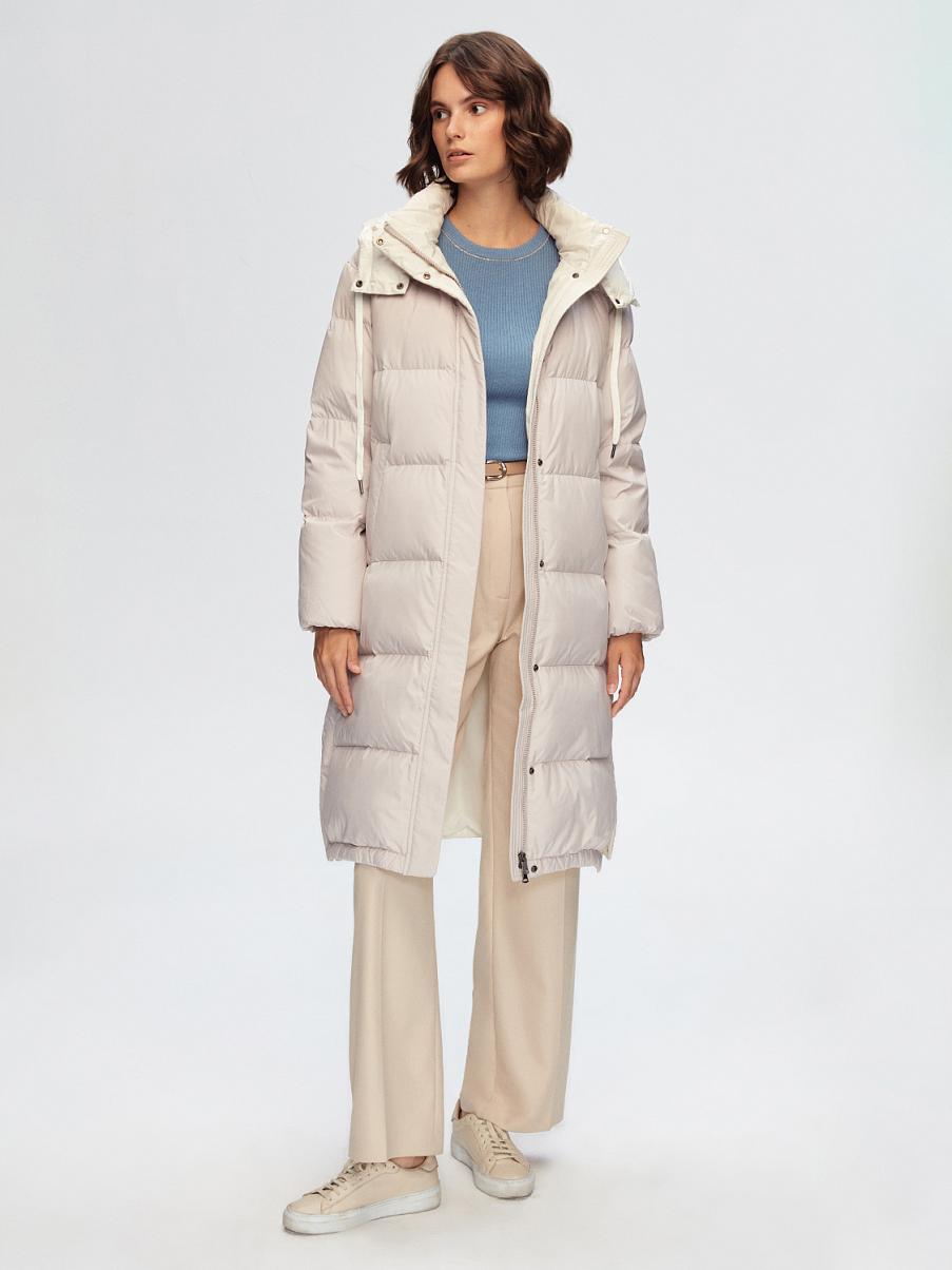 Пуховик с наполнителем из пуха и пера