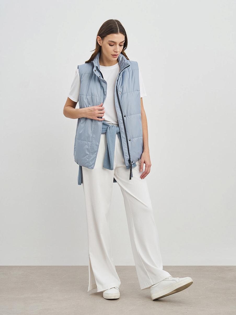 Утепленная жилетка оверсайз