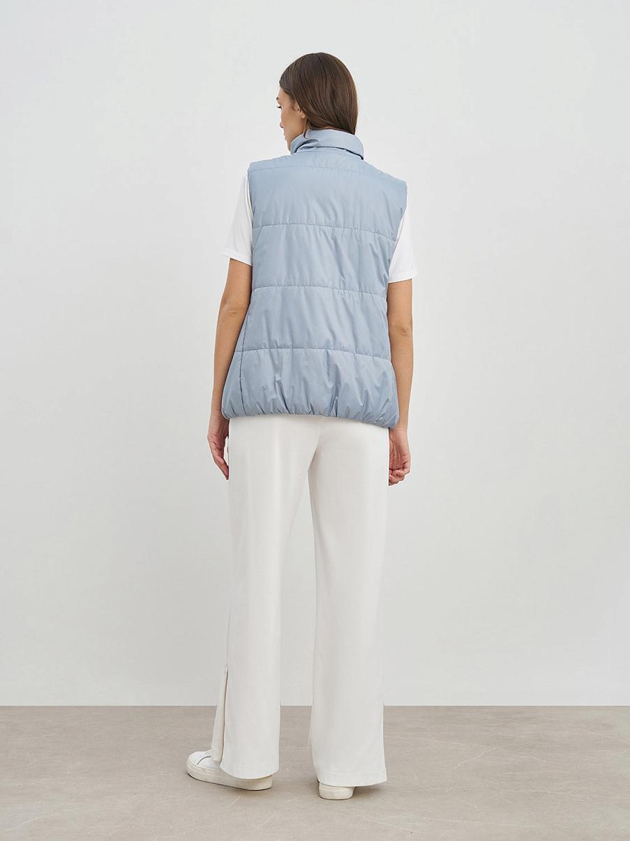 Утепленная жилетка оверсайз