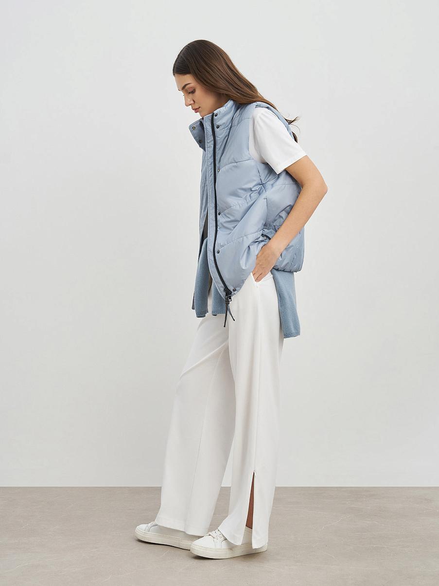 Утепленная жилетка оверсайз