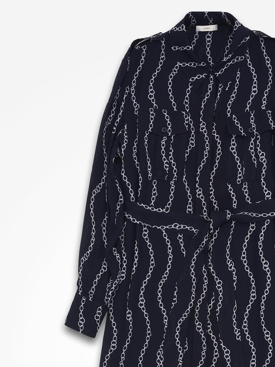 Платье макси с разрезами и поясом