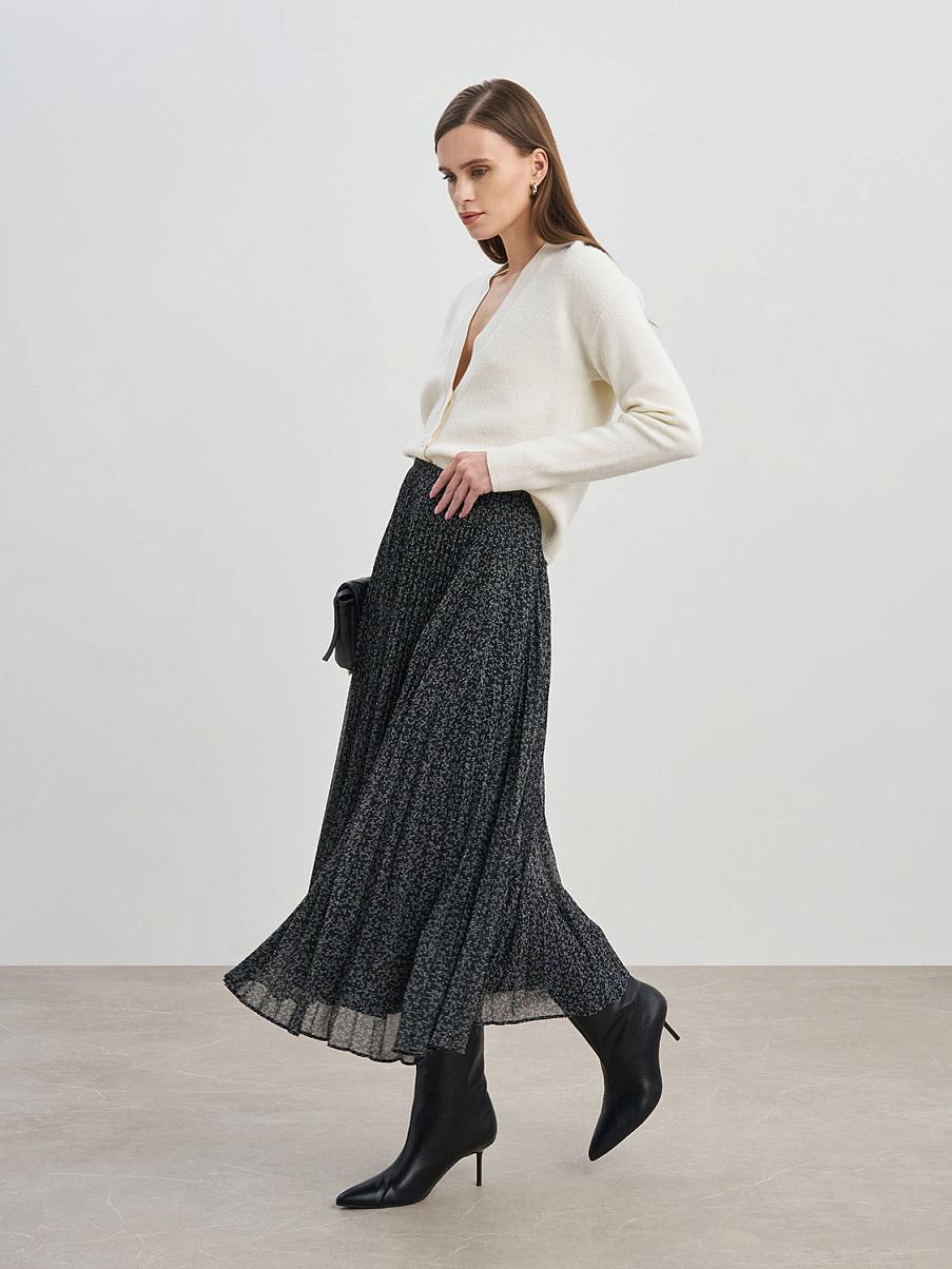 Кардиган свободного кроя из шерсти