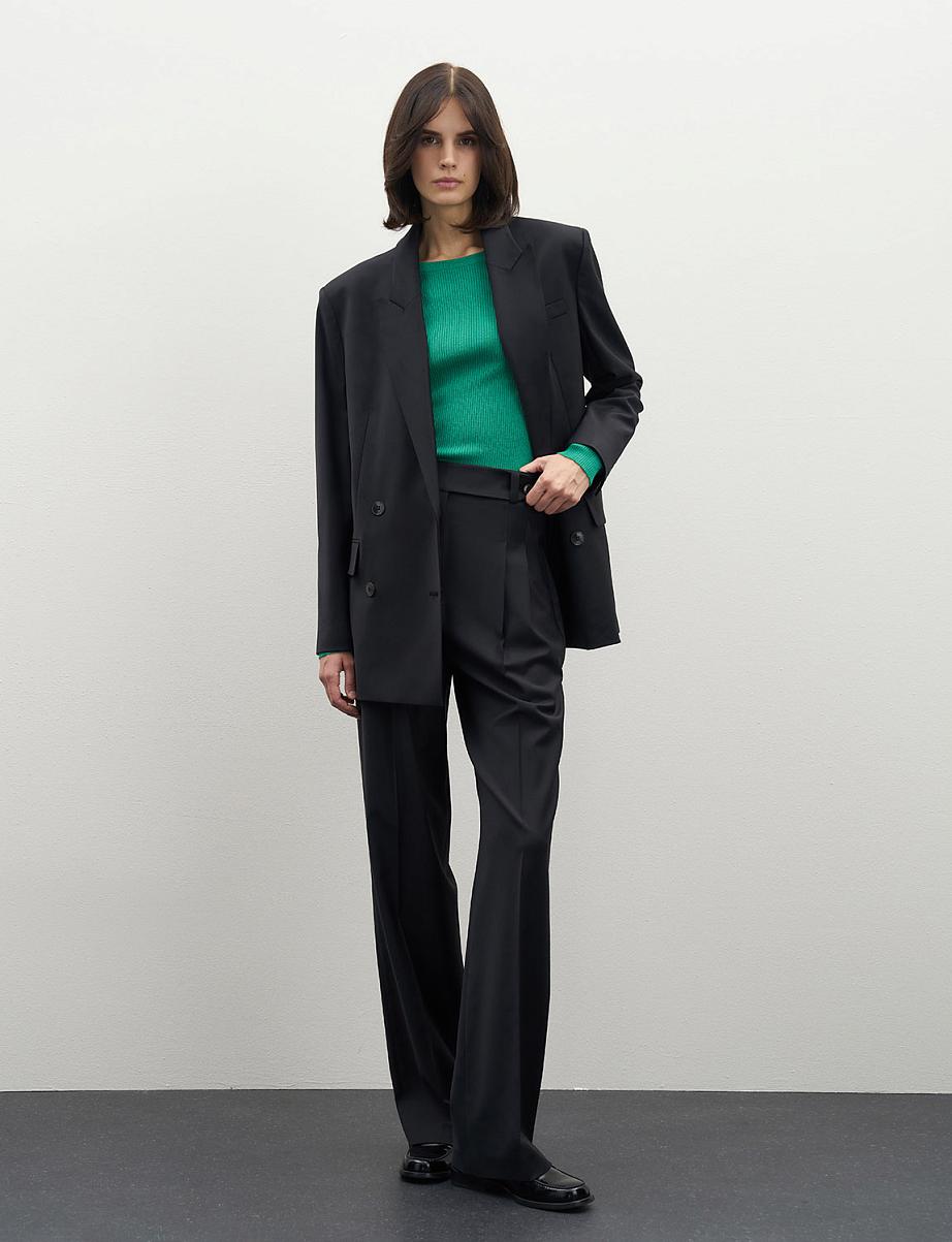 Двубортный жакет из шерсти