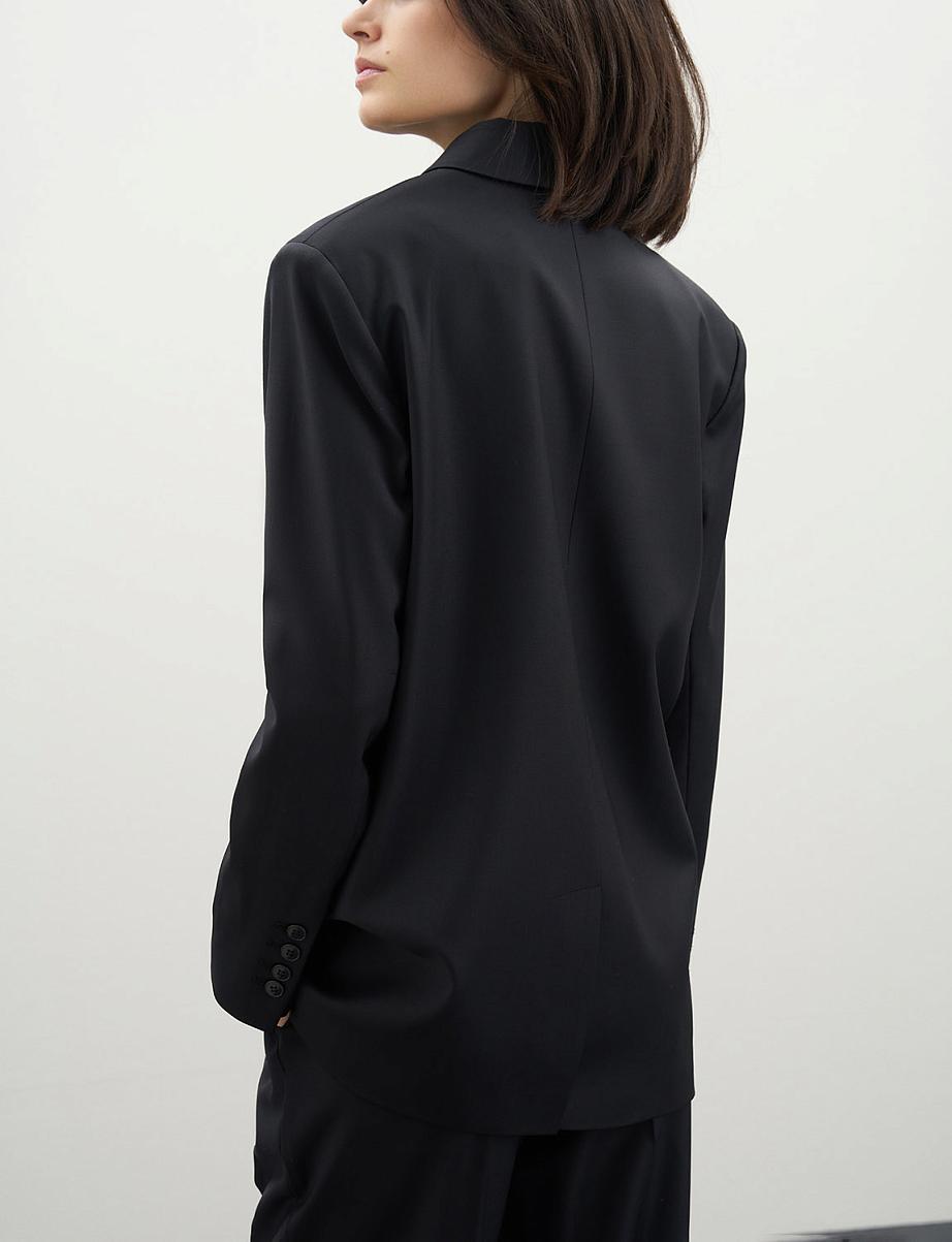 Двубортный жакет из шерсти