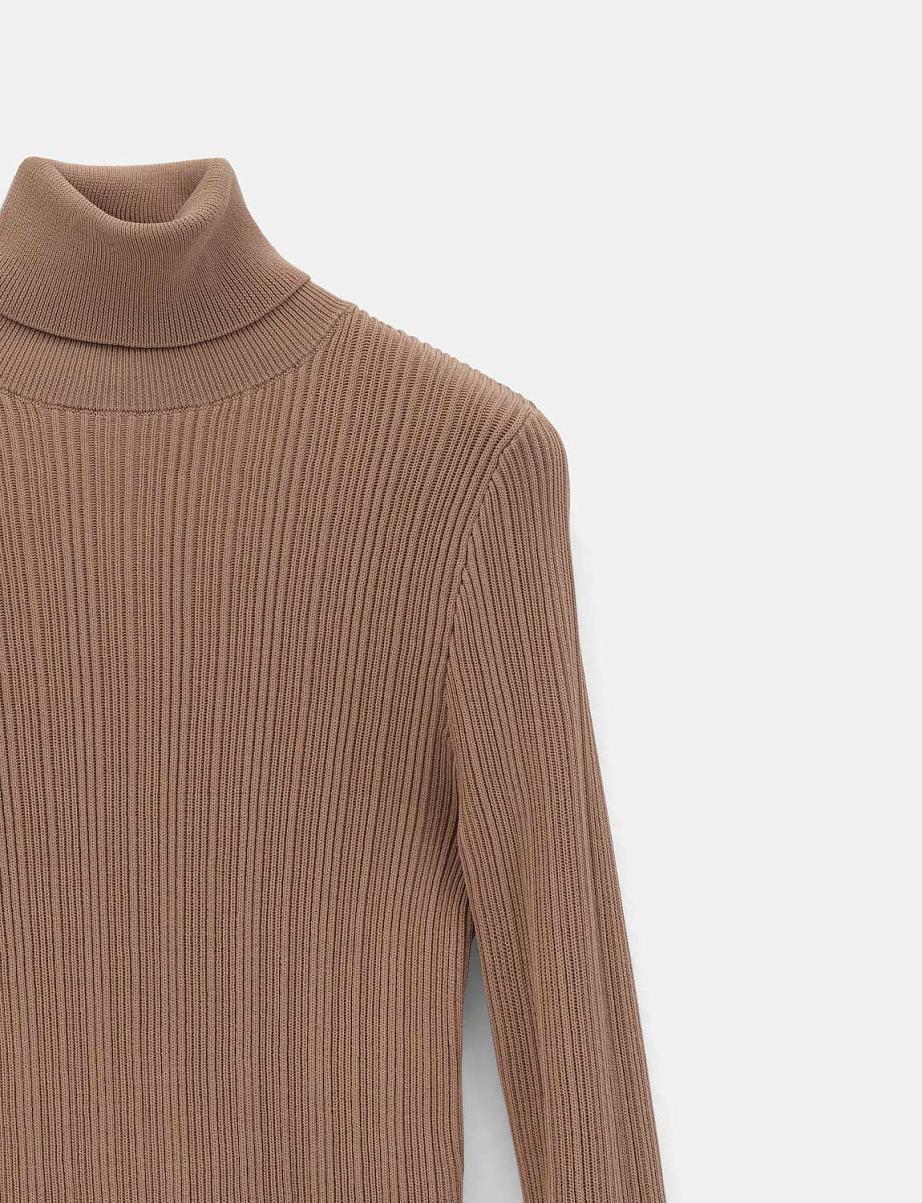 Облегающая трикотажная водолазка