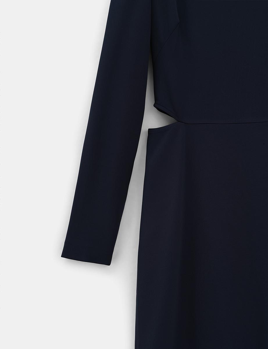 Платье мини с вырезами на талии