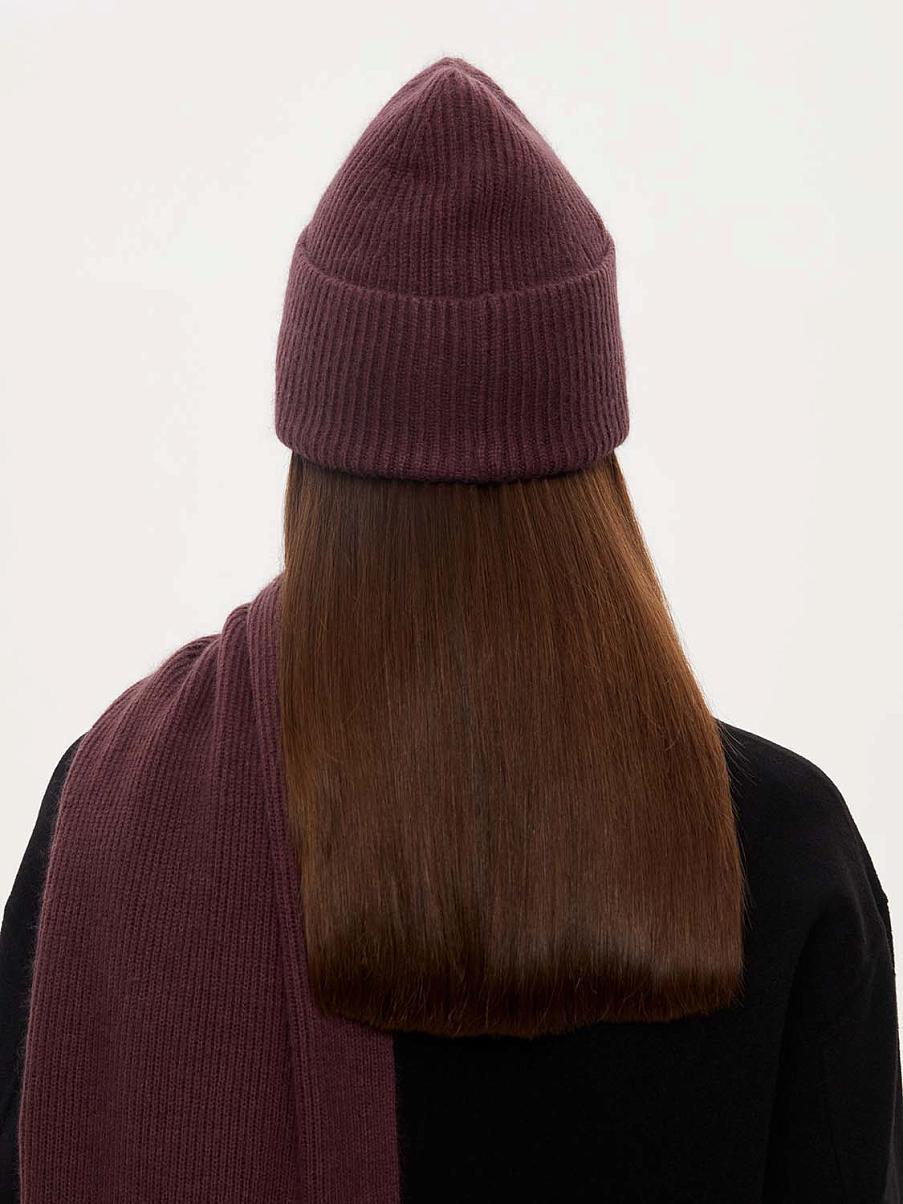 Шапка с ангорой и шерстью