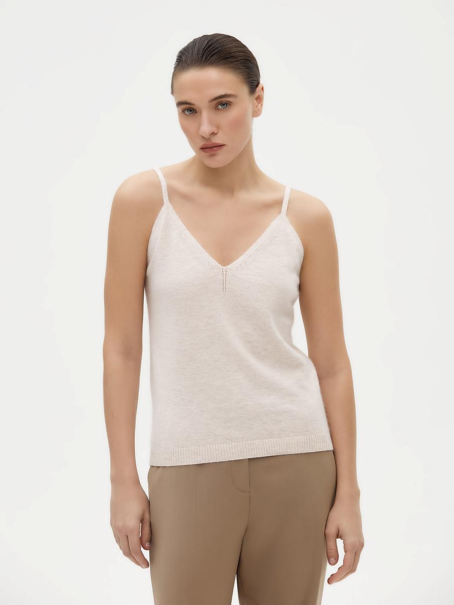 Топ из ангоры и шерсти мериноса